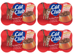 4 x Cat Club Chunks In Jelly Variety Pack 6 X 400G