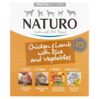 7 x Naturo Adult Chicken Lamb & Rice With Veg 400G