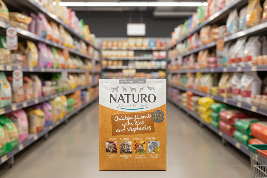 7 x Naturo Adult Chicken Lamb & Rice With Veg 400G