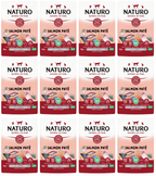 12 x Naturo Cat Pouch Salmon Pate  - 85GM