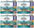 4 x Naturo Adult Dog Pouch Selection Gravy 12 Pack - 12X100GM