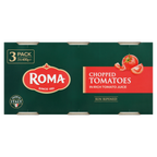 8 x Roma Chopped Tomato 3pk - 3X400G