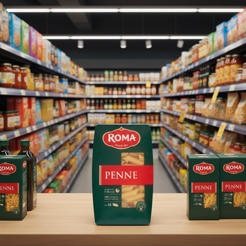 10 x Roma No 55 Penne 500G