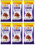 6 x Homecook Wonderbar Milk Choc  3 Pack - 450G