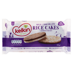 12 x Kelkin Milk Chocolate Covered Rice Cakes 100Gm