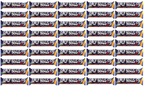 45 x Zed Bubblegum Golf Balls Each