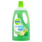 6 x Dettol Power & Fresh Green Apple 1 Litre