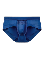 Aoelemen 4 Pack Men's Breathable U Convex Pouch Briefs