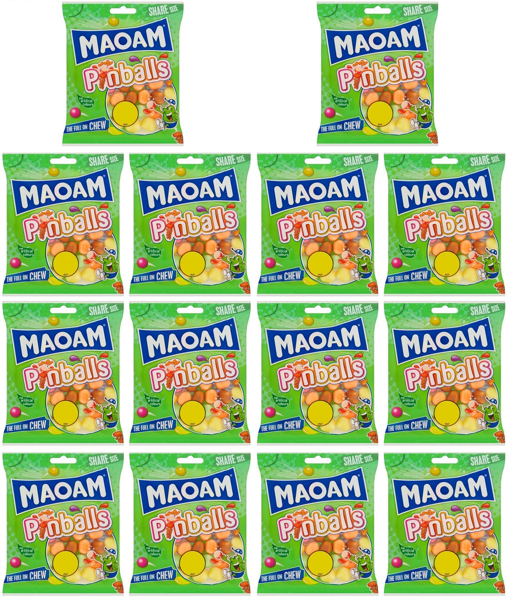 14 x Haribo Maoam Pinballs (15% Extra Free) - 161GM
