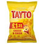 20 x Tayto Cheese & Onion Crisps - 65Gm