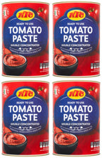 4 x Ktc Tomato Paste Double Concentrated 4.5Kg