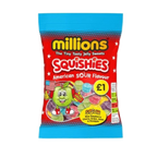 12 x Millions Squishies American Sour Bag - 100GM