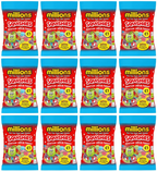 12 x Millions Squishies American Sour Bag - 100GM