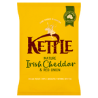 16 x Kettle Crisps Irish Cheddar & Red Onion  - 130GM