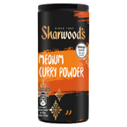 6 x Sharwoods Medium Curry Powder 102G