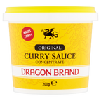12 x Dragon Brand Original Curry Sauce Concentrate 200Gm