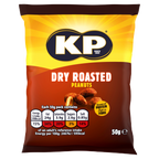 21 X Kp Dry Roasted Peanuts Card 21/18 50G