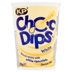 12 x Kp Choc Dips White - 28Gm
