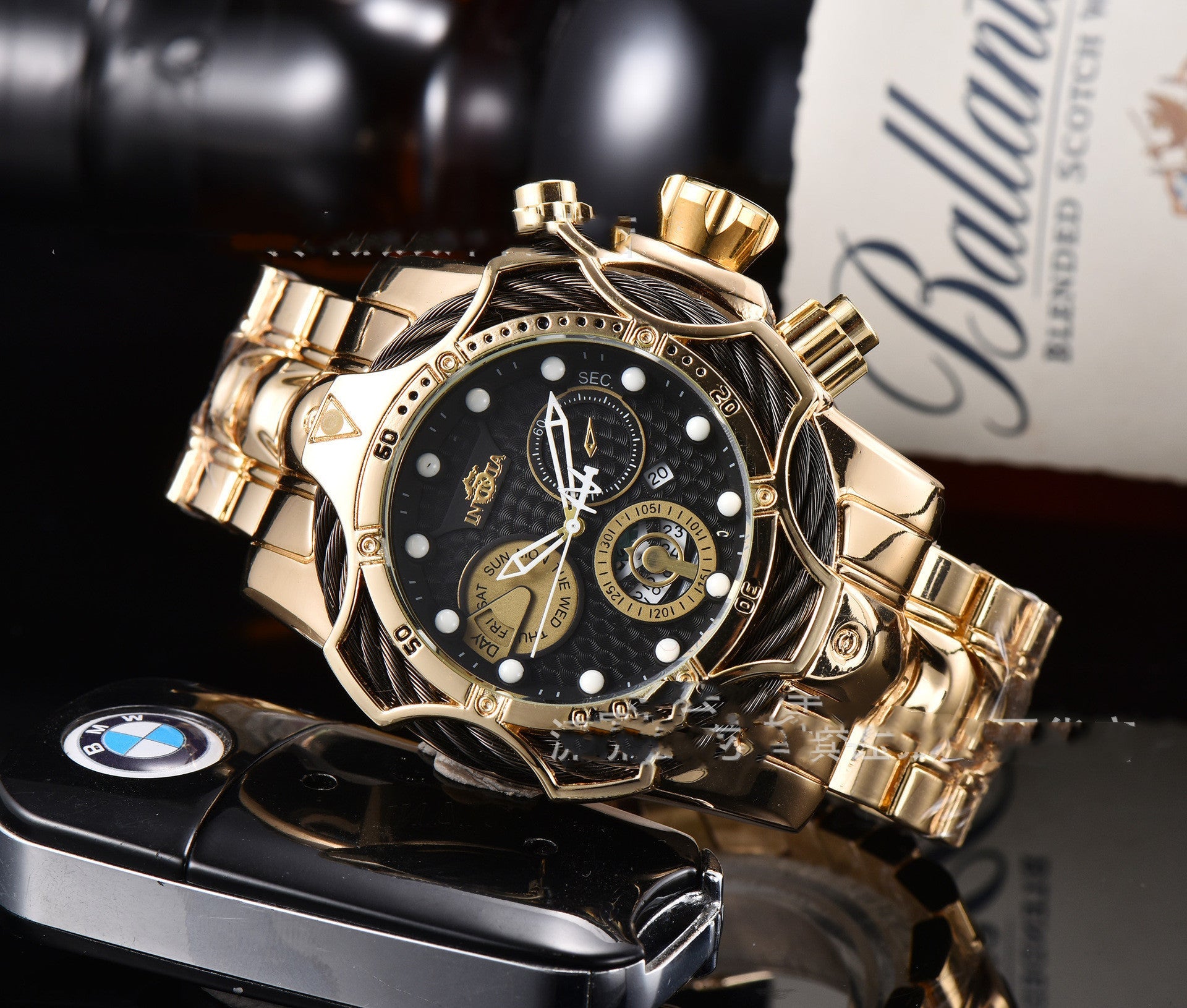Invicta Large Plate Clown Watch