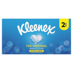 8 x Kleenex Original Extra Large Tissues 2 Pack