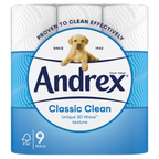 36 x Andrex Classic Clean White Rolls Bulk Saver