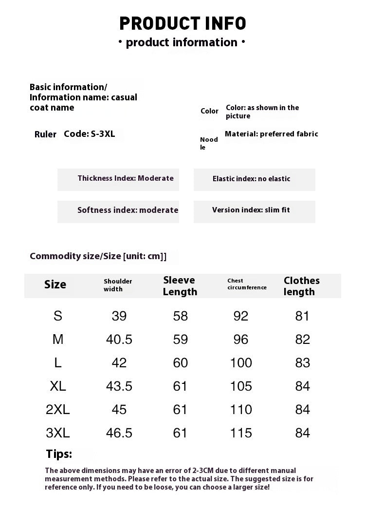 Fashion Plus Size Trench Coat Mid-length Loose Casual Reversible Coat