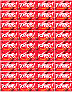 36 x Poppets Toffee Box