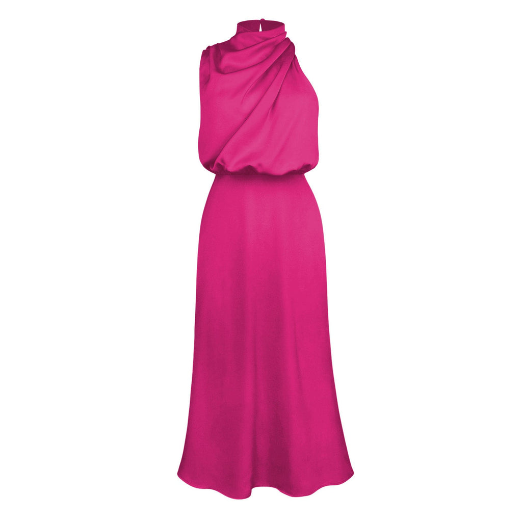 Summer Sleeveless Dress Ins Fashion Elegant Evening Party Club Clothing For Women