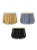 3 Pack Men's Ultra-Soft Cotton Solid Color Odor-Control Boxer Briefs