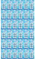 36 x Duzzit Power Blue Toilet Block - 6 Pack