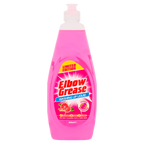 12 x Elbow Grease Pink Washing Up Liquid - 600Ml