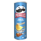 19 X Pringles Salt & Vinegar 165G