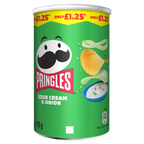 12 x Pringles Sour Cream & Onion - 70Gm