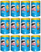 12 x Pringles Salt & Vinegar - 70Gm