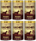 6 x Archies Working Dog Beef - 1.2KG