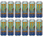 12 x Monster Energy Aussie Lemonade - 500Ml