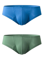 2 Pack Mens 3D Breathable Contour Pouch Boxershorts