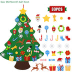 DIY Felt Christmas Tree Ornaments For Kids