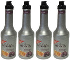 4 x Monin Passion Fruit Puree Mix 1L