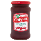 12 x Chivers Strawberry Jam 370Gr