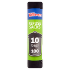 42 x Killeen Refuse Sack 100 Litre - 10 Pack