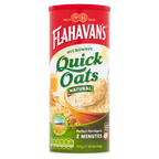 12 x Flahavans Microwavable Quick Oats Drum 500Gm