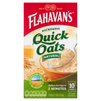 12 x Flahavans Micro.Quick Oat Sachet 10 - 350Gm