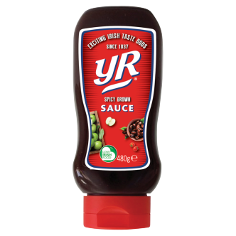 12 X Yr Brown Sauce Squeezy 480G