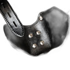 Tumbled Leather Muzzle Harness