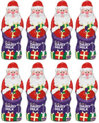8 x Cadbury Hollow Santa - 100GM