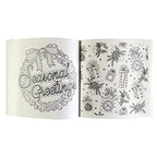 Colouring Therapy, Christmas Premium Adult Colouring Book - 60 Designs to Colour - Size 210mm x 210mm