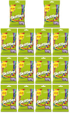 14 x Skittles Sours Treat Bag - 109GM
