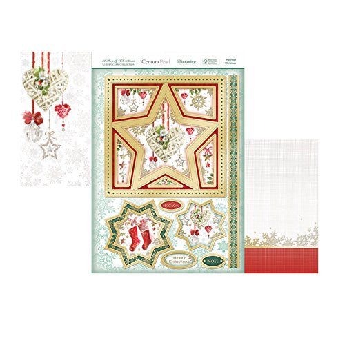 hunkydory a family christmas luxury card collection topper set heartfelt christmas