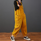 Corduroy Pockets Jumpsuit